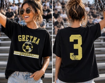 Custom Soccer T-shirt - Soccer Shirt - Custom Shirt - Personalized Shirt