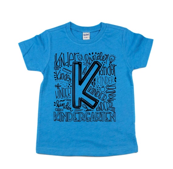 Kindergarten Shirt Back to School Shirt | Etsy