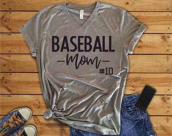 Baseball Mom Shirt, Baseball Mom T-shirt, Baseball Mom, Baseball Sports Mom, Baseball