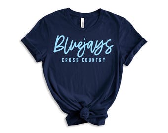 Custom Cross Country T-shirt - Cross Country Shirt - Custom Shirt - Personalized Shirt - XC Mom Tee