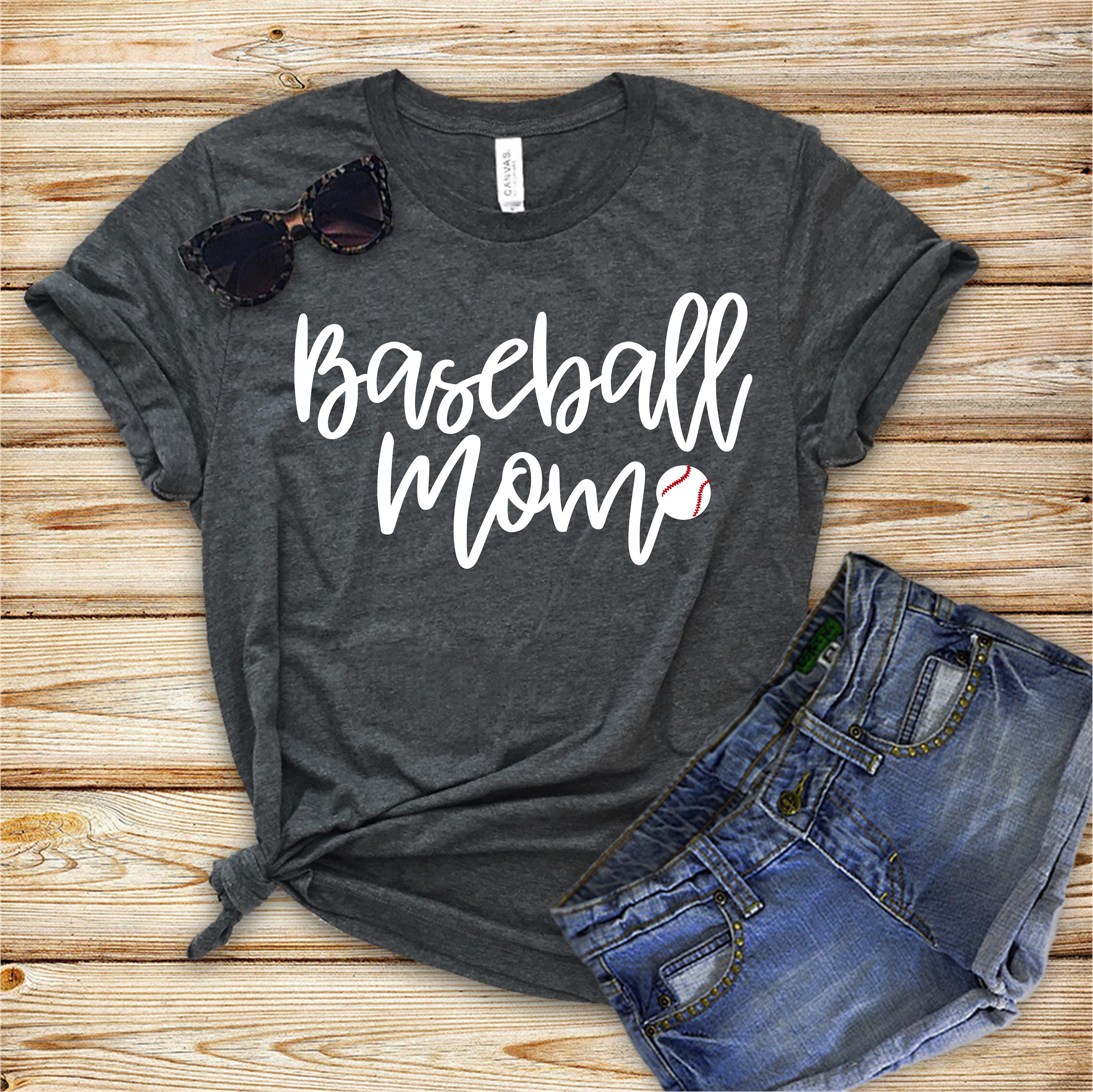 baseball mom t shirt designs