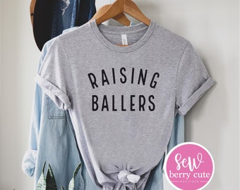 Baseball Shirt - Raising Ballers - Softball Shirt - Baseball Mom - Softball Mom - Mom Shirt