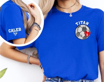 Custom Soccer Mom T-shirt | Soccer Shirt | Soccer Mama Shirt | Soccer mom | Soccer Mom Gift | Twins | BOYS