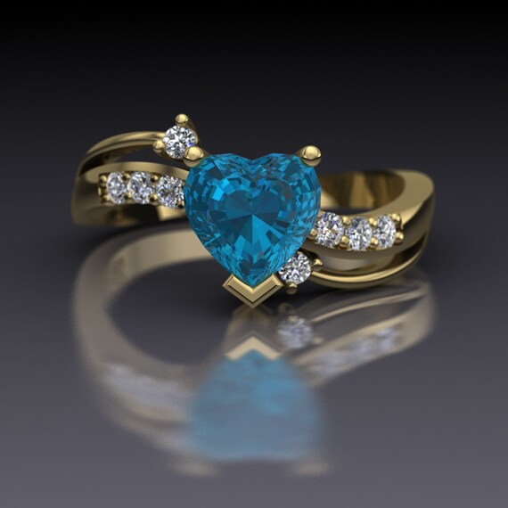 Shop Natural Sapphire Engagement Rings Online | GemsNY