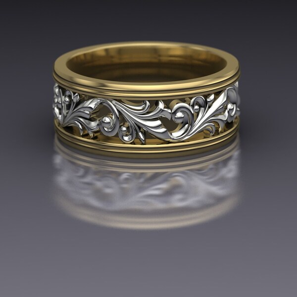 Unisex Wedding Band - Etsy