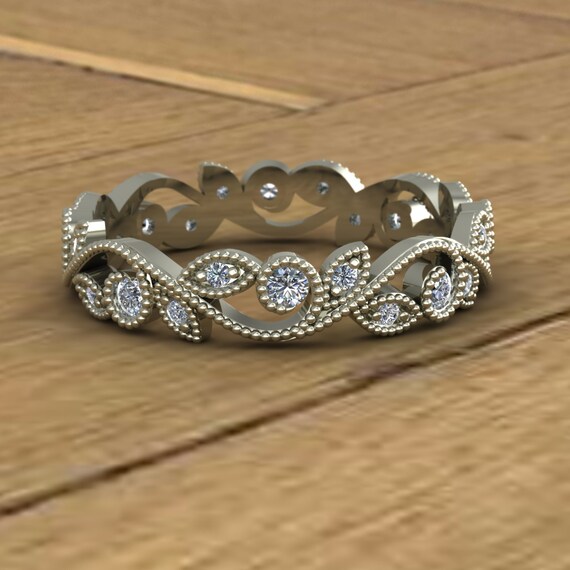 vintage looking wedding bands