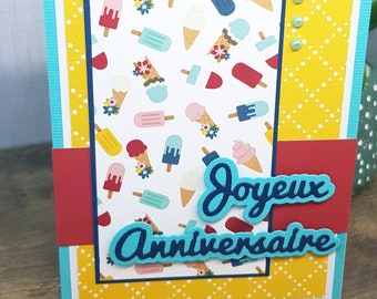 Carte anniversaire
