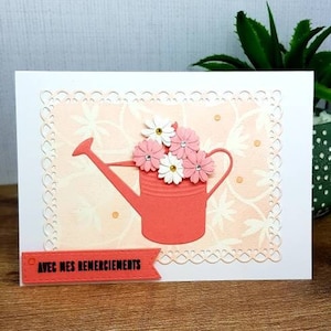 Carte de remerciement