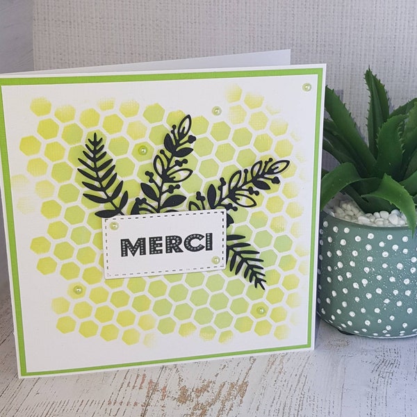 Carte de remerciement,handmade cards