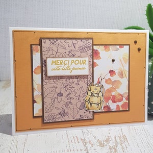 Thank you card, Thank you card, Greeting card