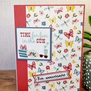 Birthday card, handmade card