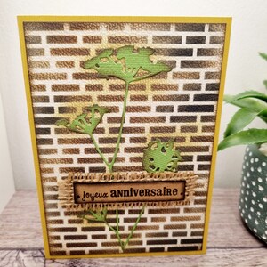 birthday card, handmade card