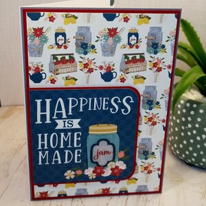 Carte fais  main, Carte anniversaire