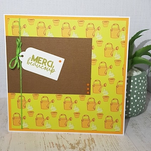Thank you card, handmade card, handmade cards