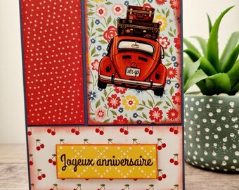 Birthday card, birthday cards, handmade card