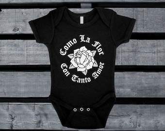 Como La Flor - Baby Boy - Baby Girl - bodysuit - Unisex