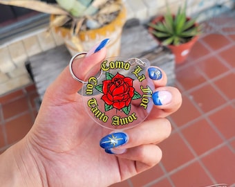 Como La Flor - Acrylic Charm