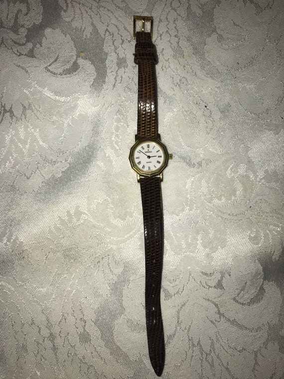 Vintage Movado Ladies Petite Dodecagon Face Watch… - image 1