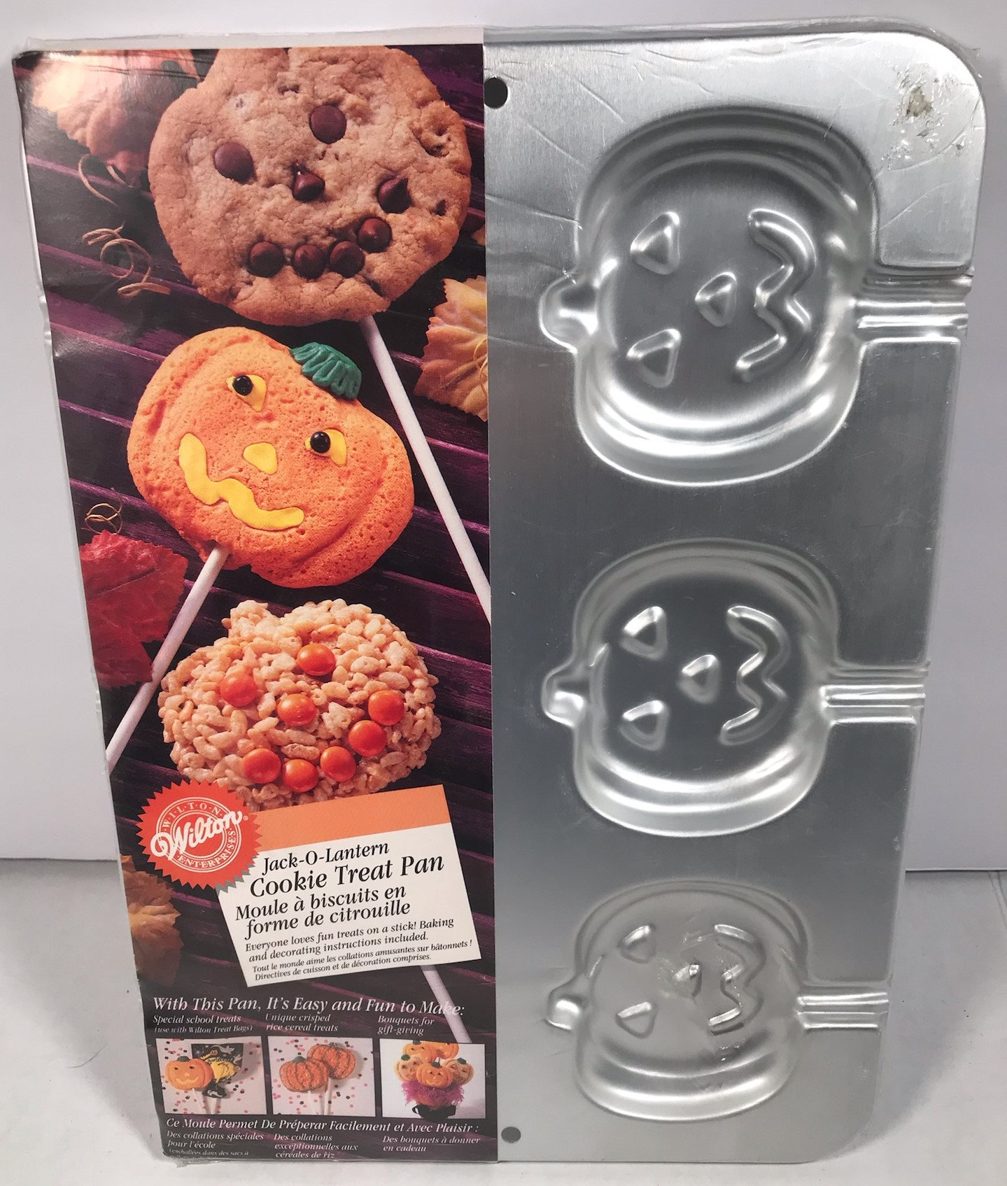 Wilton Christmas Tree Cookie Treat Baking Cake Pan Lollipop Candy Mol