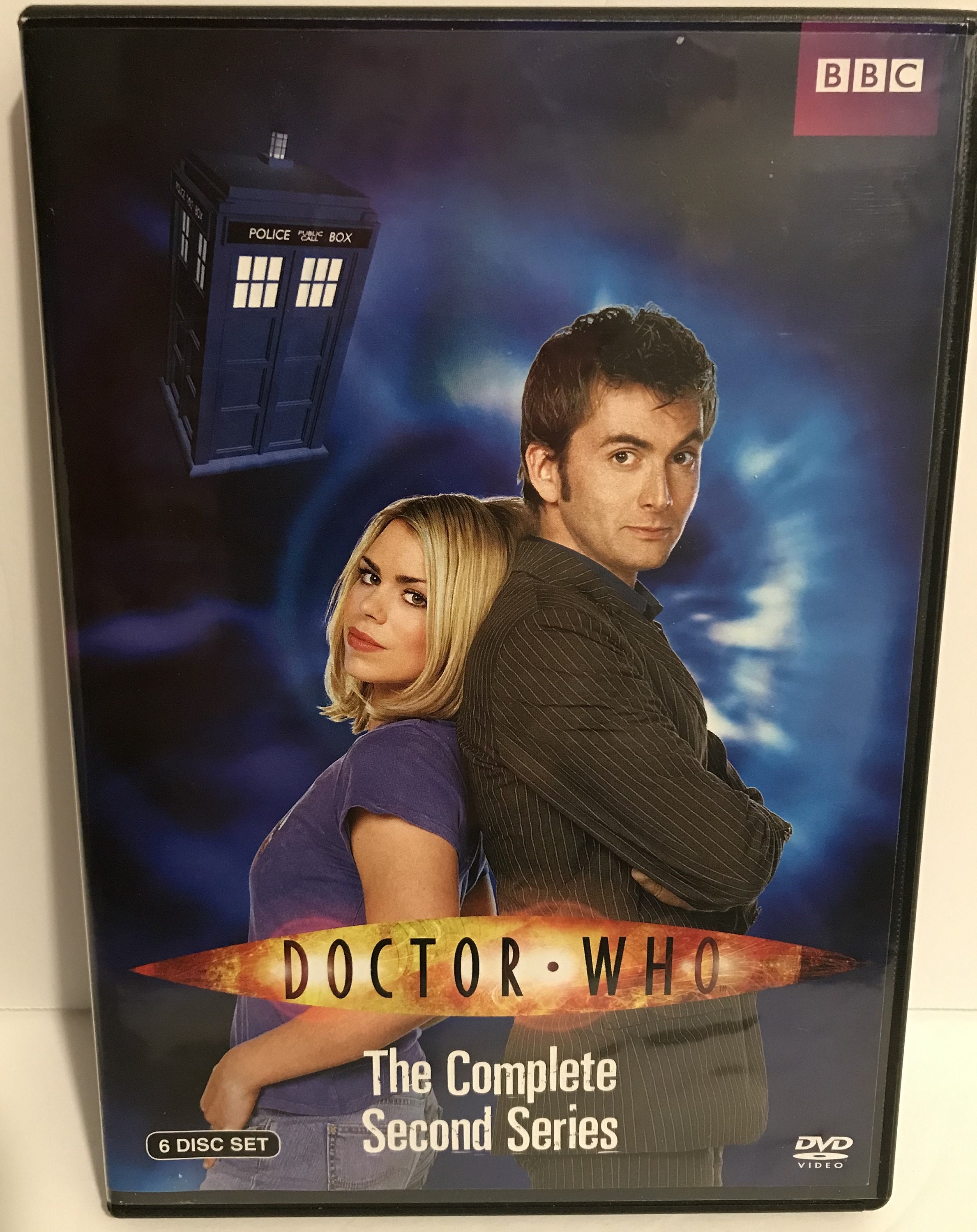 Vintage Dr Who Complete Second Series 6 Disc Set Featuring David
