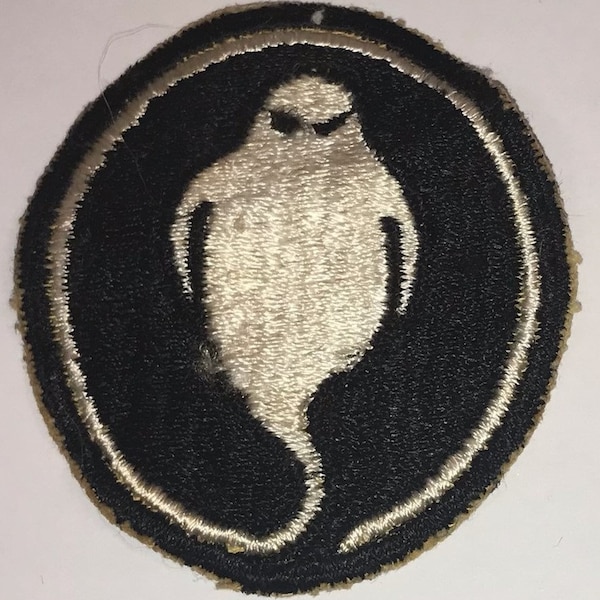 Vintage Authentic Vietnam Scrubbed Military Mission Shmoo Shoulder Patch Mint Unused 1960's