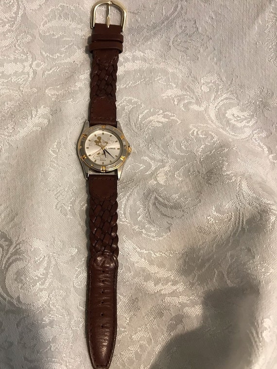 Lorus Disney Women\'s Gold and Brown Watch Lorus | Accessories | Disney Mickey Mouse 99s Gold And Brown  main image 4