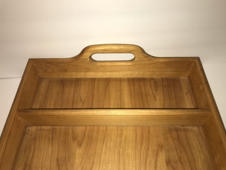 starbucks wooden tray