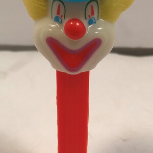 Vintage Peter The Clown Pez Dispenser Near Mint Slovenia 1999