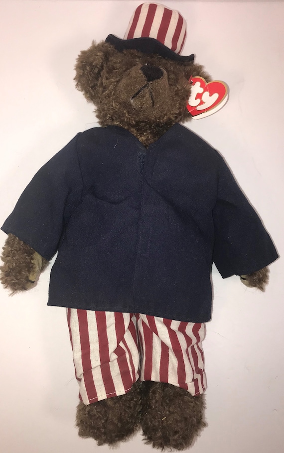 Vintage TY Attic Treasures Collection Samuel the Uncle Sam Plush