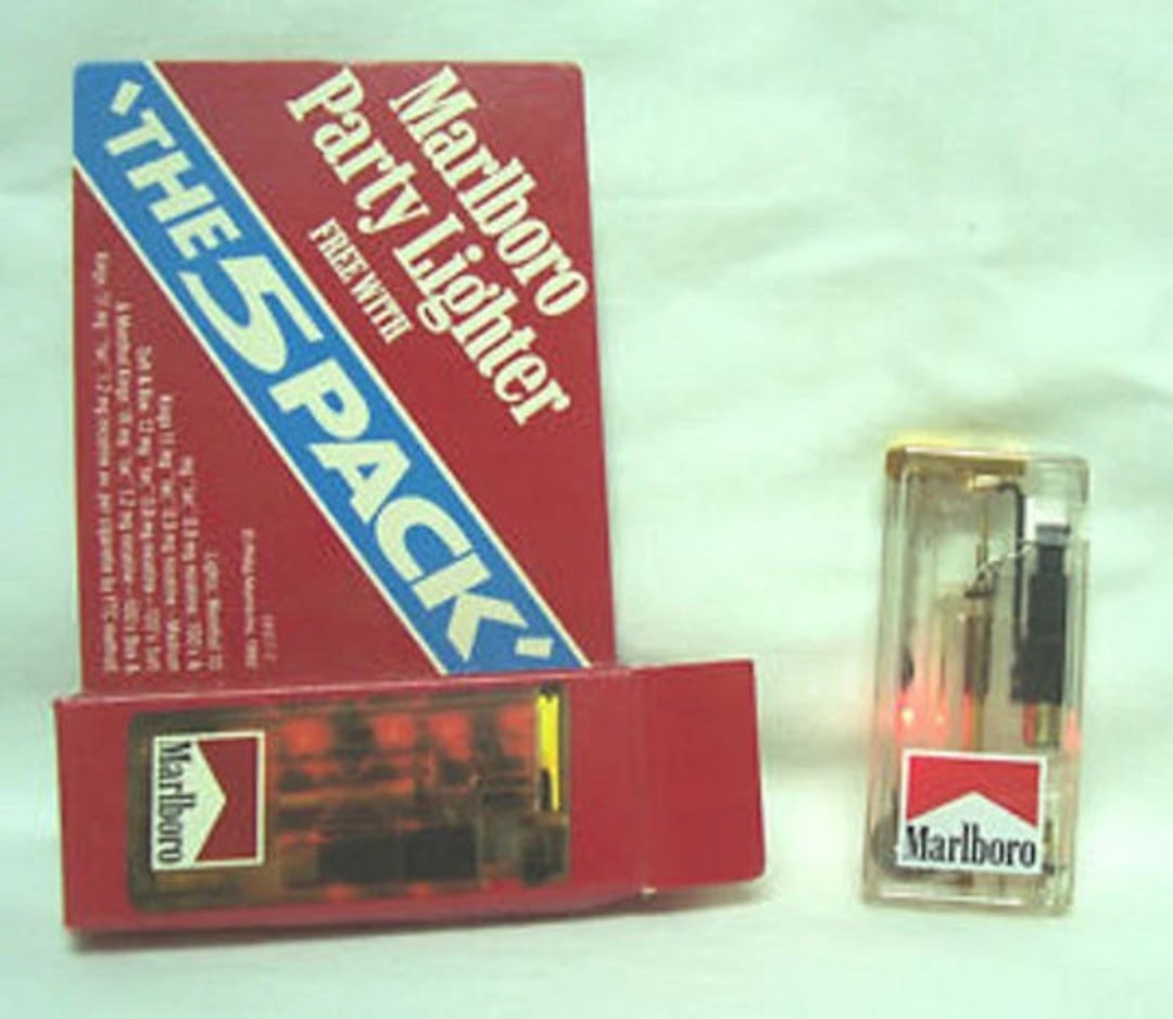 Vintage Marlboro Party Lighter Recalled 1992 NIP - Etsy
