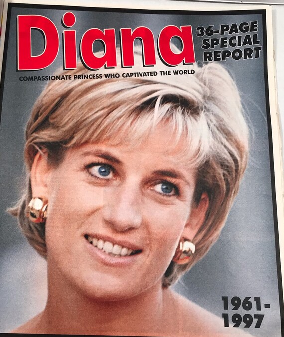 Vintage National Enquirer Princess Diana Farewell Edition