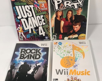 Vintage Black Edition Assorted Wii CD Games Near Mint Condition 1 Each Various
