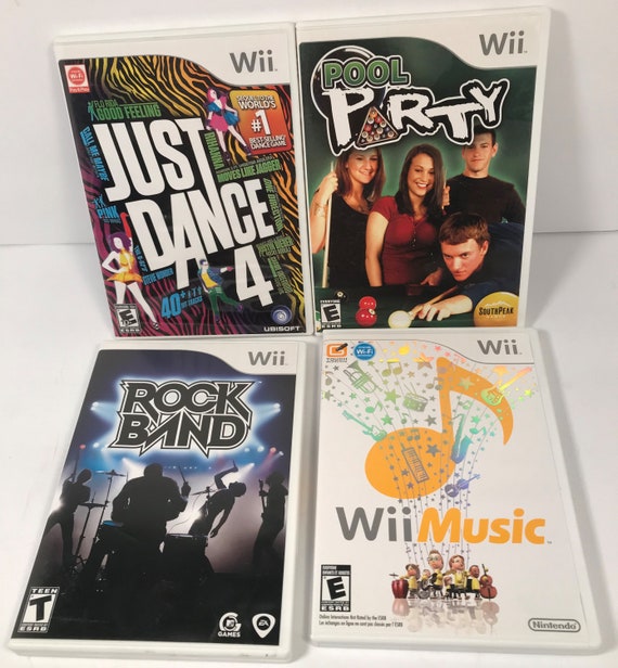 Vintage Black Edition Assorted Wii CD Games Near Mint Condition 1