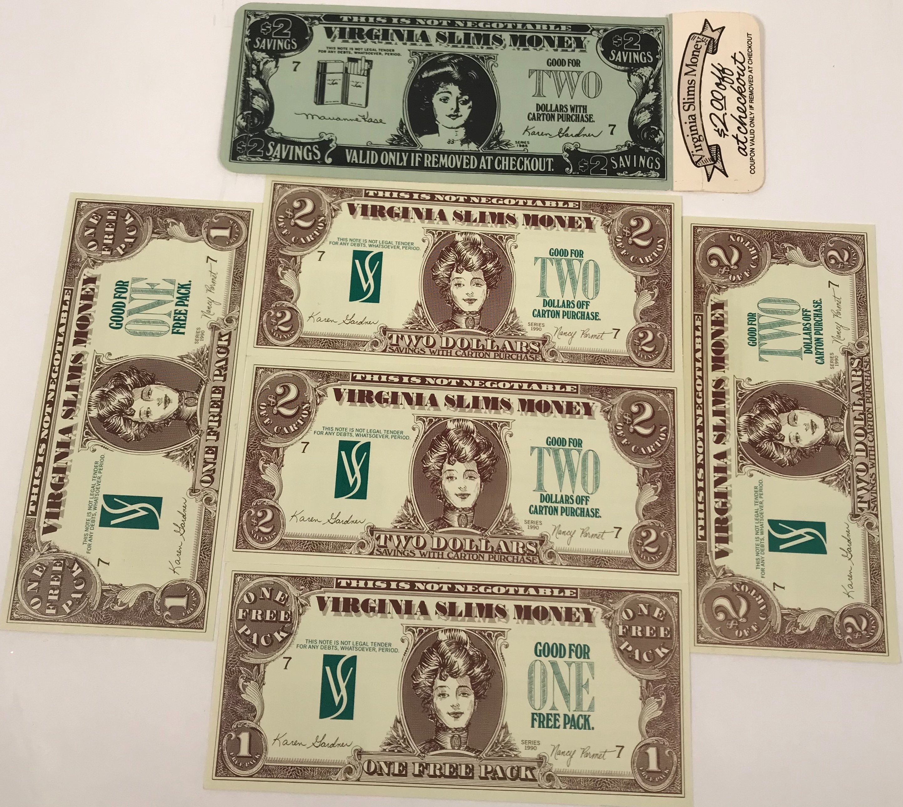virginia slims cigarettes coupons Cigarettes, Superslims 20 ea | Vintage Virginia Slims Money Look