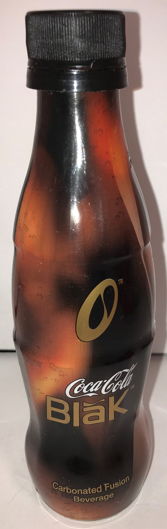 1990's Orig.vtgempty Glass Bottle/black Screw Toplogo -  Hong Kong