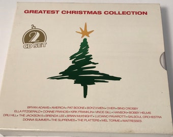 Vintage 'Greatest Christmas Collection' 2 CD Set Traditional And Pop Songs Good Times Music 1999 Near Mint