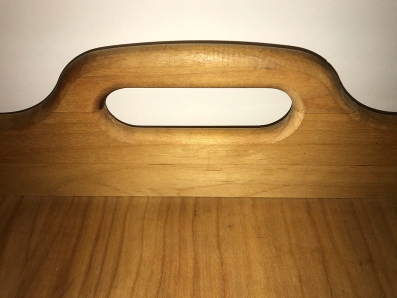 starbucks wooden tray