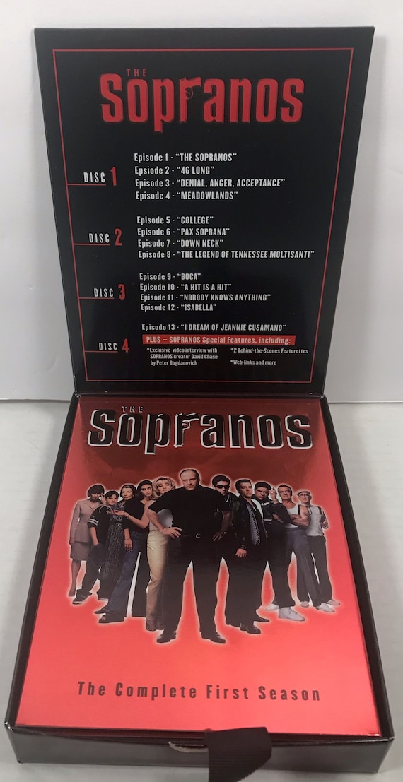 Vintage the Sopranos Complete Seasons 1, 3 and 4 Boxed Sets Dvd's