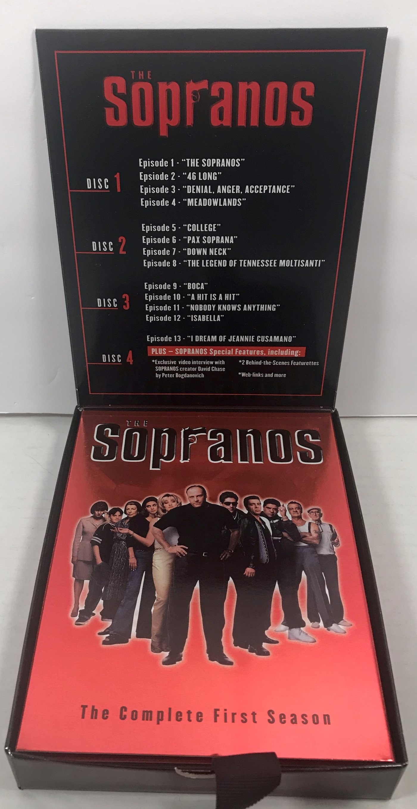 Vintage the Sopranos Complete Seasons 1, 3 and 4 Boxed Sets Dvd's