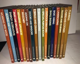Vintage Time Life Home Remodeling And Repair Hard Cover Books Excellent Condition 1980's