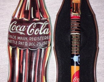 Vintage 1990's Coca Cola Branded Collector's Pen with Tin 1996 NIP