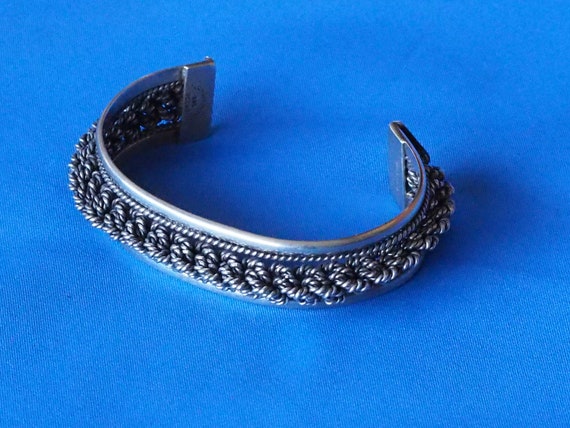 Mexican Sterling Silver Bracelet - image 1