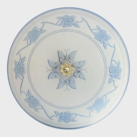 Blue Butterflies Ceiling Light, C1950
