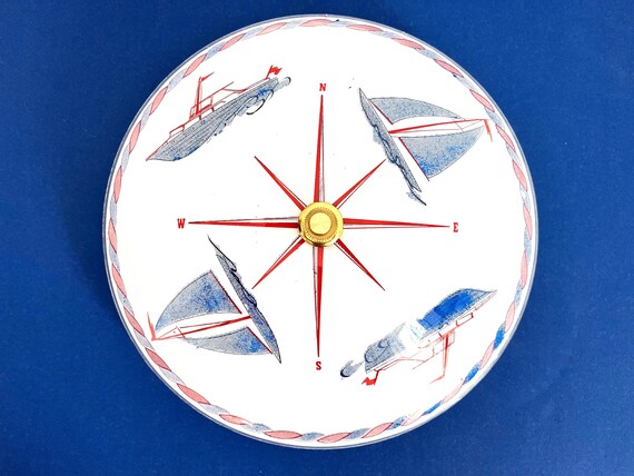 Mid Century Nautical Ceiling Light