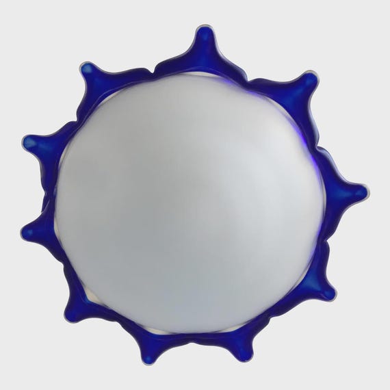 Mid Century Italian Sun Flush Light