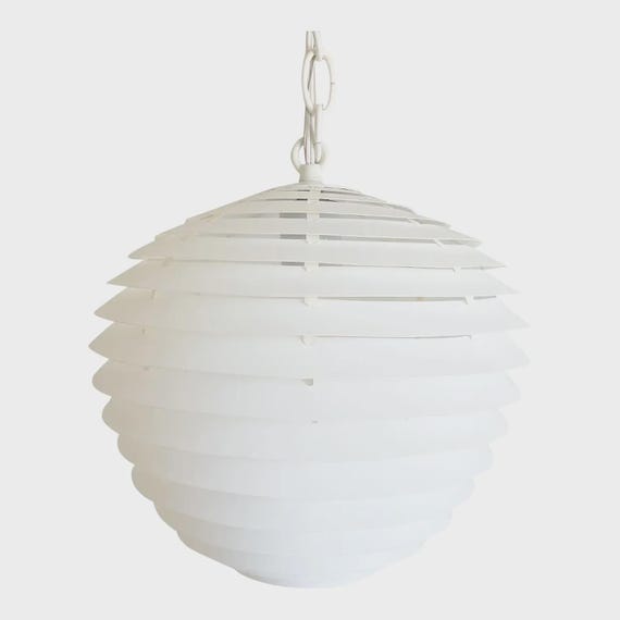 1960s Danish Modern Pendant Light by Kokon
