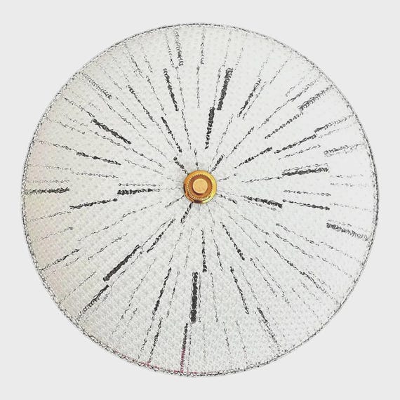 Modern Starburst Flush Light, 1960s