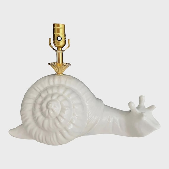 Mid Century Italian Snail Lamp
