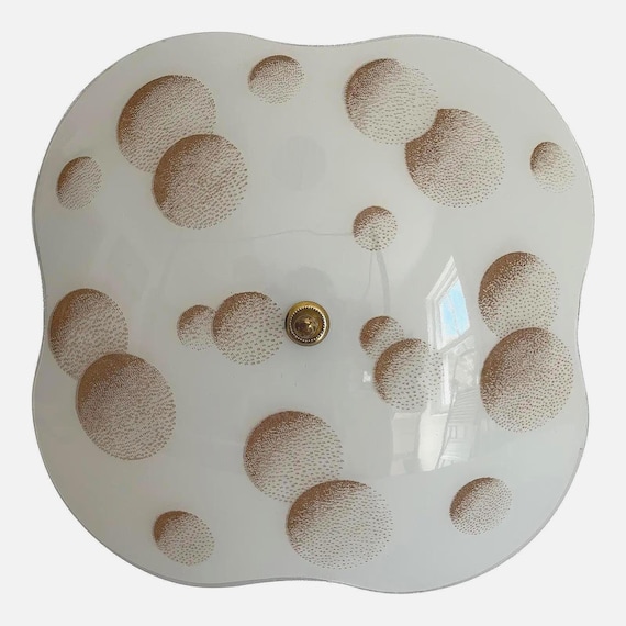 Modern Moons  Flush Light, C1960