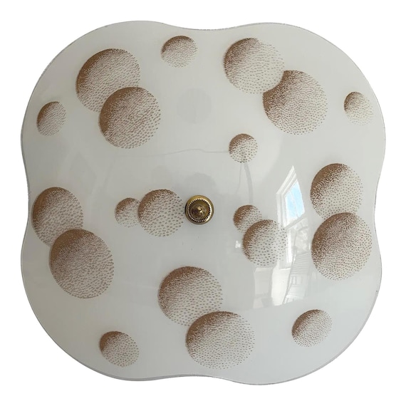 Modern Moons  Flush Light, C1960